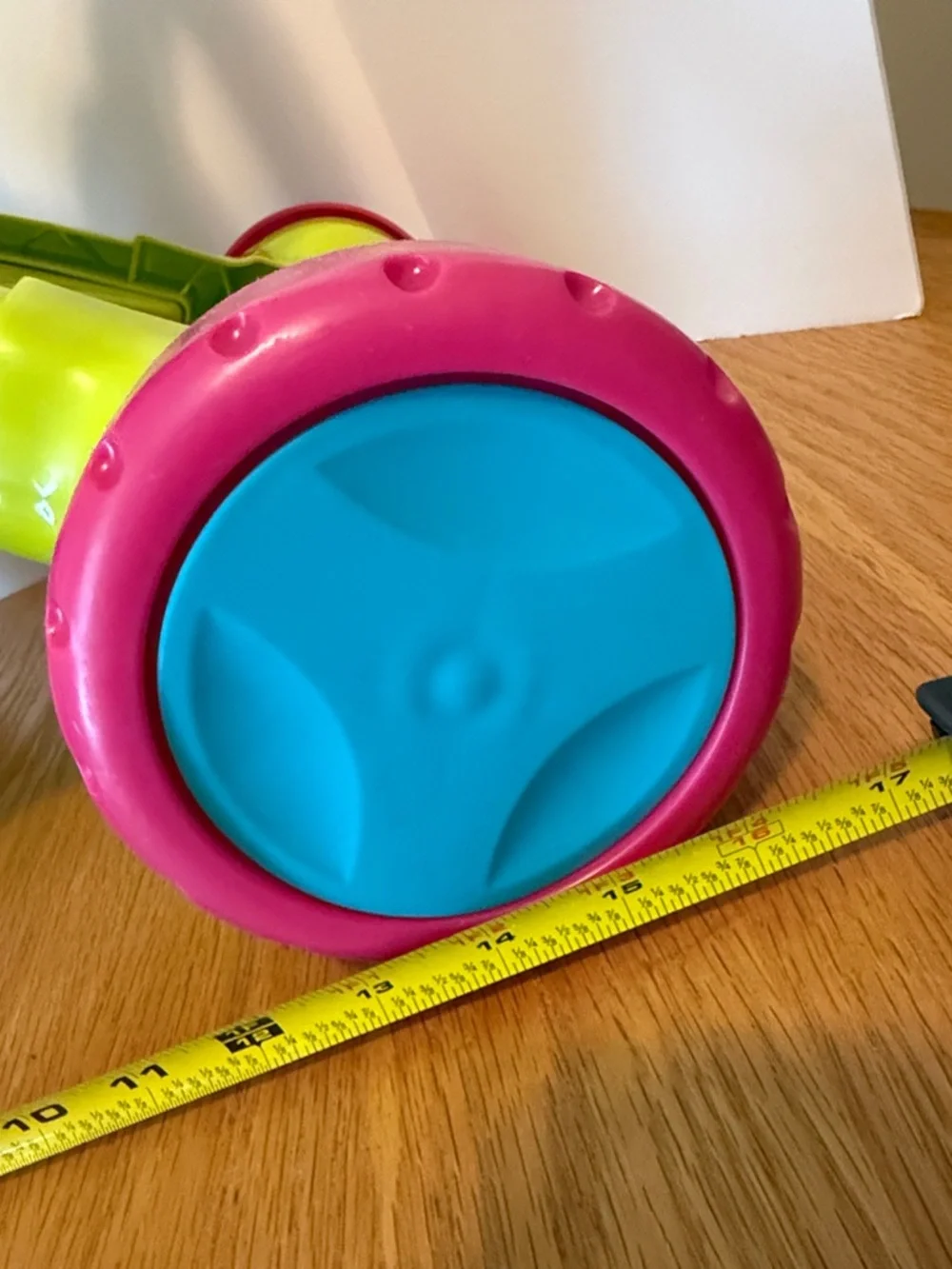 Fisher-Price Pink, Green & Yellow Interactive Activity Walker